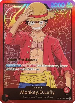 Monkey.D.Luffy card