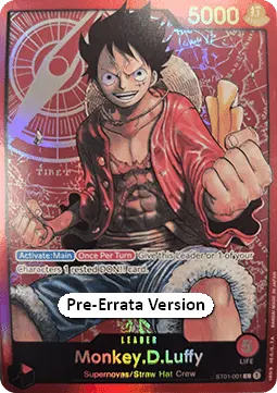 Monkey.D.Luffy card