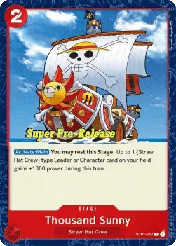 Thousand Sunny card