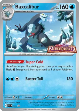 Baxcalibur card