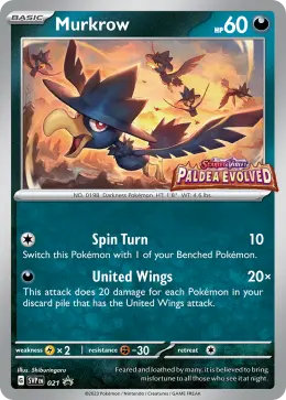 Murkrow card