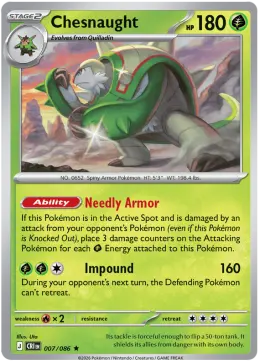 Chesnaught card