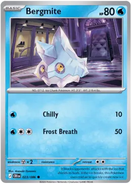 Bergmite card