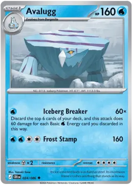 Avalugg card