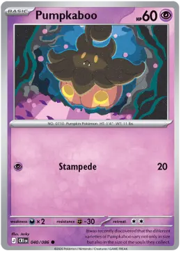 Pumpkaboo card