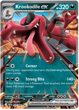 Krookodile ex card
