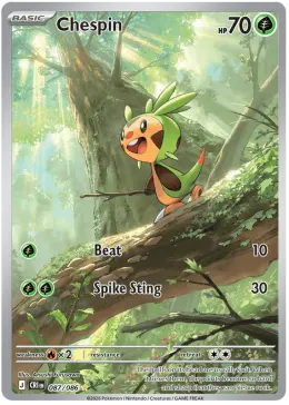 Chespin card