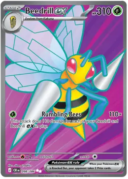 Beedrill ex card
