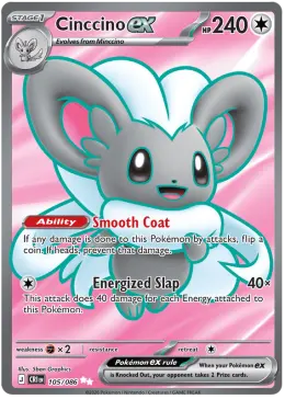Cinccino ex card