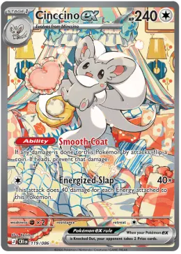 Cinccino ex card