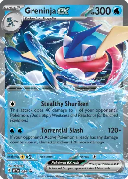 Greninja ex card
