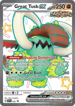 Great Tusk ex card