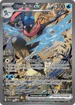 Greninja ex card