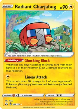 Radiant Charjabug card