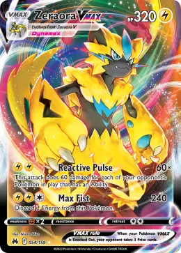 Zeraora VMAX card