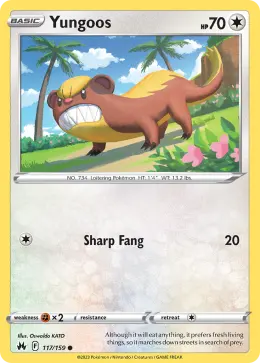 Yungoos card
