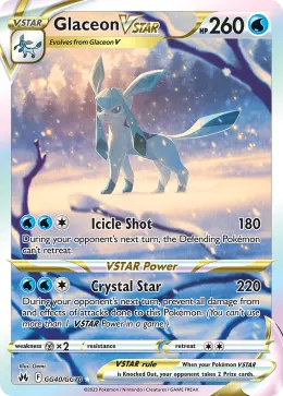 Glaceon VSTAR card