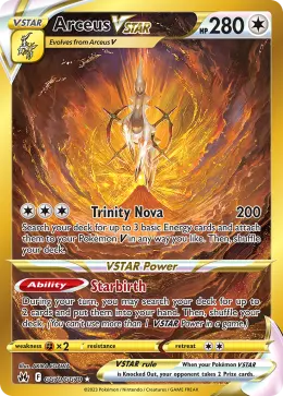 Arceus VSTAR card