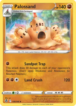 Palossand card