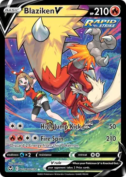 Blaziken V card