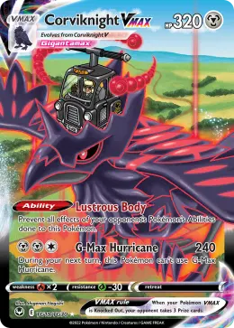 Corviknight VMAX card