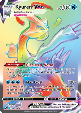 Kyurem VMAX card