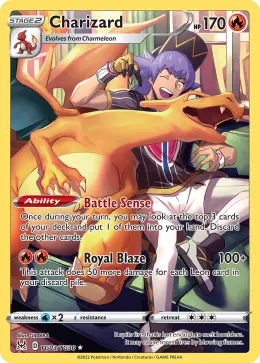 Charizard card
