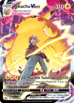 Pikachu VMAX card