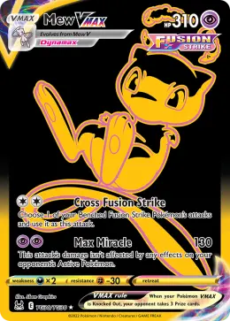 Mew VMAX card