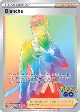 Blanche card