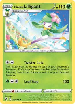 Hisuian Lilligant card