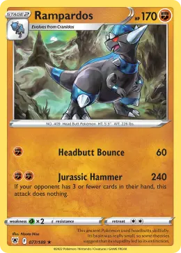 Rampardos card