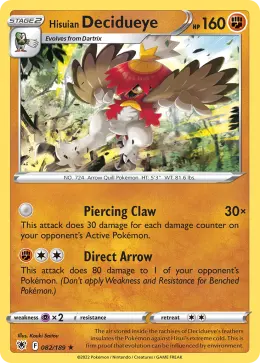 Hisuian Decidueye card