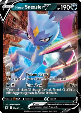 Hisuian Sneasler V card