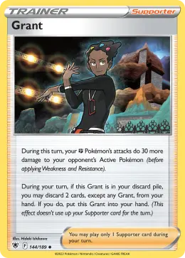 Grant card