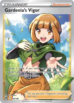 Gardenia's Vigor card
