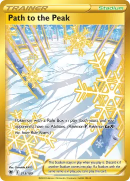 Path to the Peak card