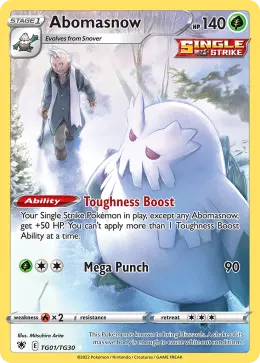 Abomasnow card