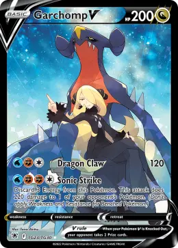 Garchomp V card