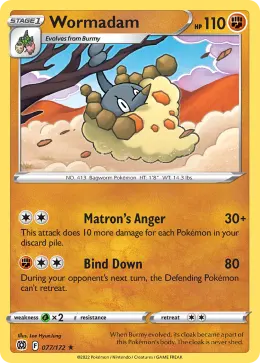 Wormadam card