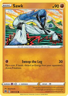Sawk card