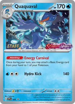 Quaquaval card