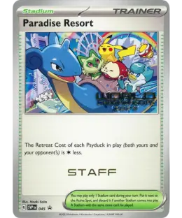 Paradise Resort card