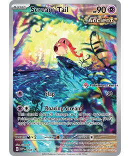 Scream Tail card