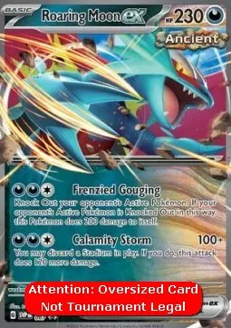 Roaring Moon ex card