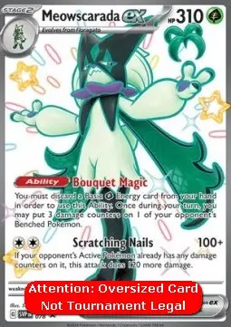 Meowscarada ex card