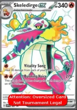 Skeledirge ex card