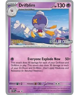 Drifblim card