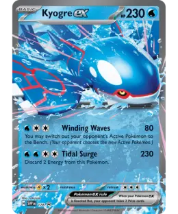 Kyogre ex card