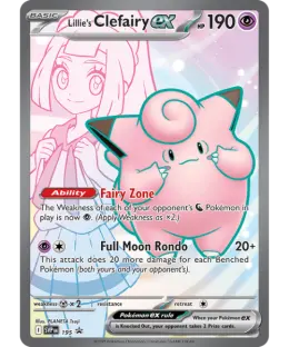 Lillie's Clefairy ex card